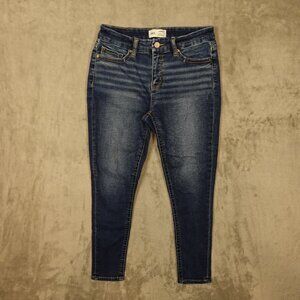 BKE Jeans Gabby Curvy Fit High Rise Ankle Skinny Jean‎ Women’s Size 26 Blue